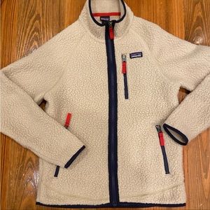 Patagonia Retro Pile Fleece Full Zip - Beige